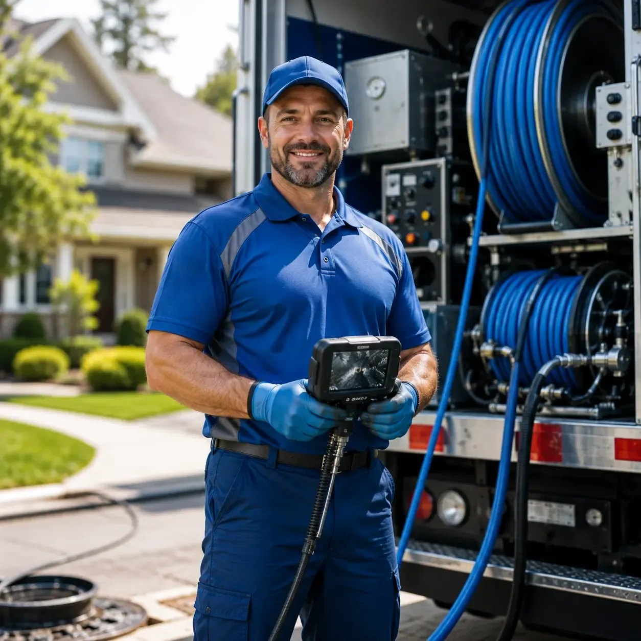 Local outdoor drain cleaning specialists in Waterloo, IN